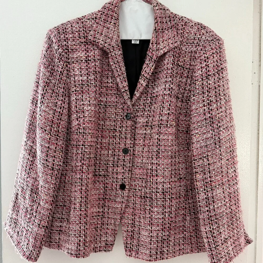 Pink Tweed Jacket - Picture 1 of 3